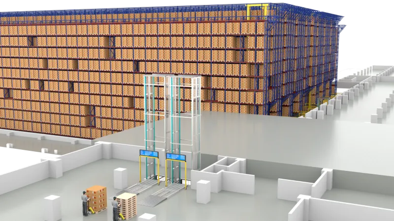 automated pallet stacker