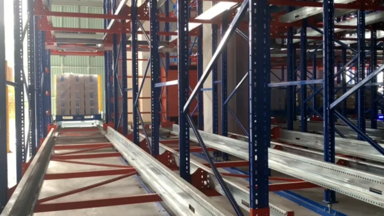 3,501 Pallets Four-Way Intensive Cold Storage Project